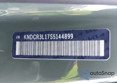 2025 Kia Niro Ev Wind из США, поврежденный, VIN KNDCR3L17S5144899